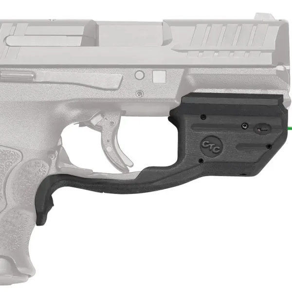 Crimson Trace 0165901 LG-499 Green Laserguard  Black Heckler & Koch VP9/VP9SK/VP40