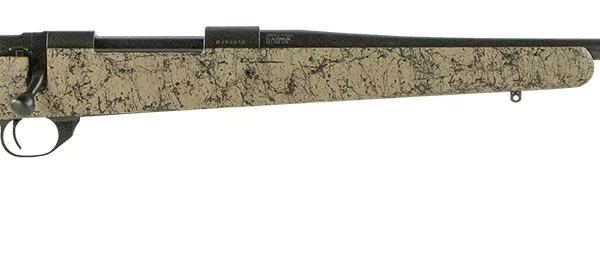 Howa HHS63702 M1500 HS Precision 7mm Rem Mag 3+1 24" Barrel, Black Metal Finish & Tan Black Webbed Fixed HS Precision Stock