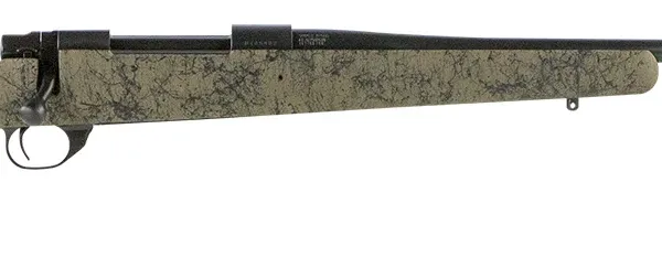 Howa HHS63703 M1500 HS Precision 7mm Rem Mag 3+1 24" Barrel, Black Metal Finish, Green Black Webbed Fixed HS Precision Stock