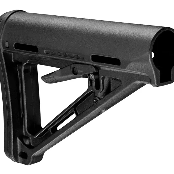 Magpul MAG400-BLK MOE Carbine Stock Black Synthetic for AR-15, M16, M4 Mil-Spec Tube (Tube Not Included)