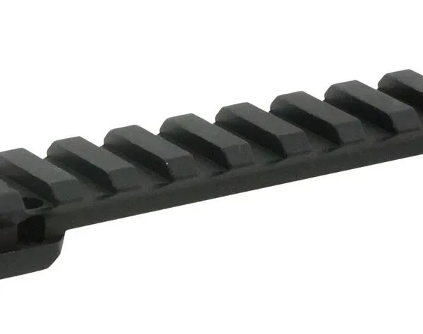 Talley PLO252735 Browning X-Bolt Picatinny Rail  Black Anodized Long Action 0 MOA