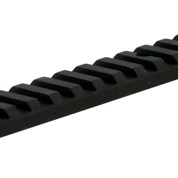 Talley POO252714 Tikka T3 Picatinny Rail  Black Anodized Short Action 0 MOA