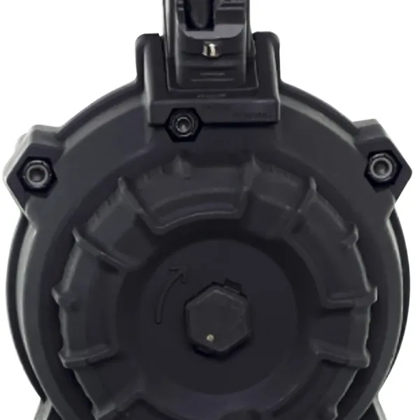ProMag DRMA9 Standard  50rd Drum 7.62x39mm Fits AK-47 Black DuPont Zytel Polymer