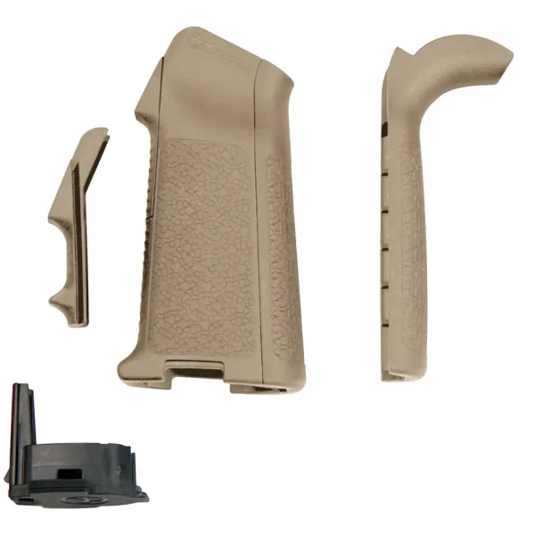 Magpul MAG521-FDE MIAD Type 2 Gen 1.1 Grip Kit Polymer Aggressive Textured Flat Dark Earth for AR Platform