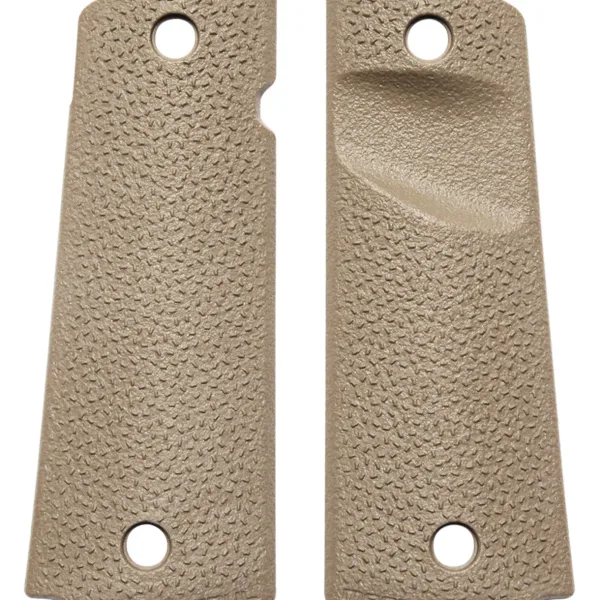 Magpul MAG544-FDE MOE Grip Panels Aggressive TSP Texture Flat Dark Earth Polymer for 1911 (Full Size)