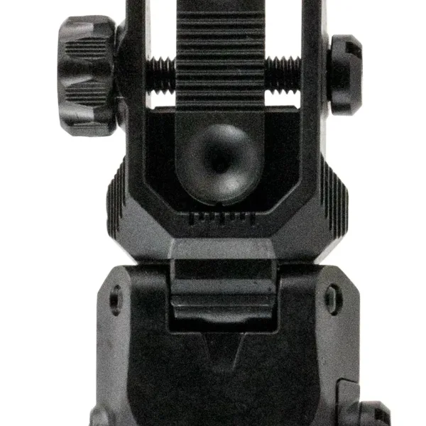Kriss USA DARSBL00 Defiance Rear Flip-Up Black AR-15 Low Profile Steel