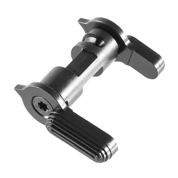 Patriot Ordnance Factory 01461 Safety Selector 50/90 Degree Black Hardcoat Anodized AR-Platform Ambidextrous