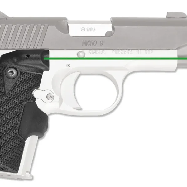 Crimson Trace 01-5620-1 LG-409G Lasergrips  Black Green Laser Kimber Micro 9