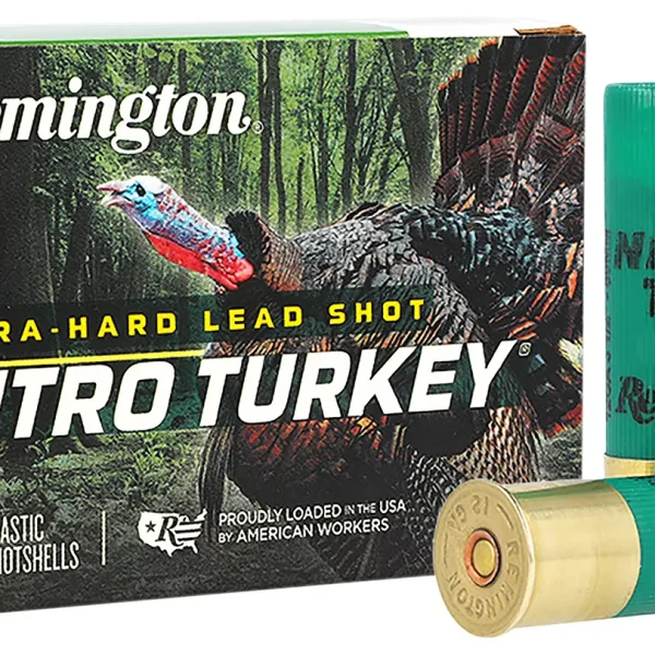 Remington Ammunition 26690 Nitro Turkey  12Gauge 2.75" 1 1/2oz 4Shot 10 Per Box/ 10 Case