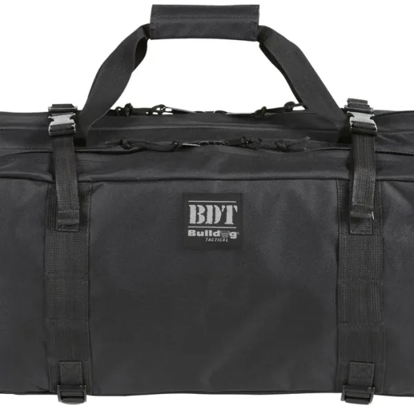 Bulldog BDT3536B BDT Tactical Single 36" Black Nylon, 3 Accessory Pockets, Deluxe Padded Backstraps, Lockable Zippers, Padded Internal Divider