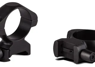 Konus 7409 Steel Rings  Matte Black 30mm Quick Release High 0 MOA