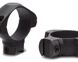 Konus 7419 Steel Rings  Black 30mm 3/8" Grooved Receiver Medium 0 MOA