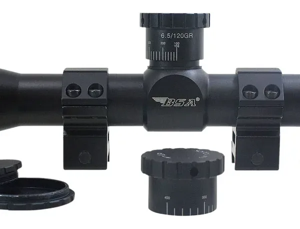 BSA 654518X40AOWRTB Sweet 6.5 Black Matte 4.5-18x 40mm AO 1" Tube 30/30 Duplex Reticle