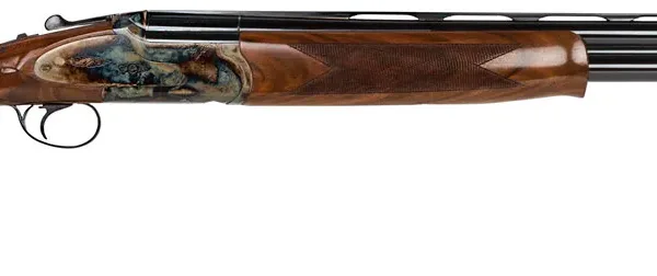 Dickinson LLC OP1228 Plantation  12 Gauge 2rd 3" 28" Black Vent Rib Barrel, Steel Receiver w/Color Case Hardened Finish, Brass Bead Front Sight, Turkish Walnut Pistol Grip Stock Includes 5 Choke Tubes