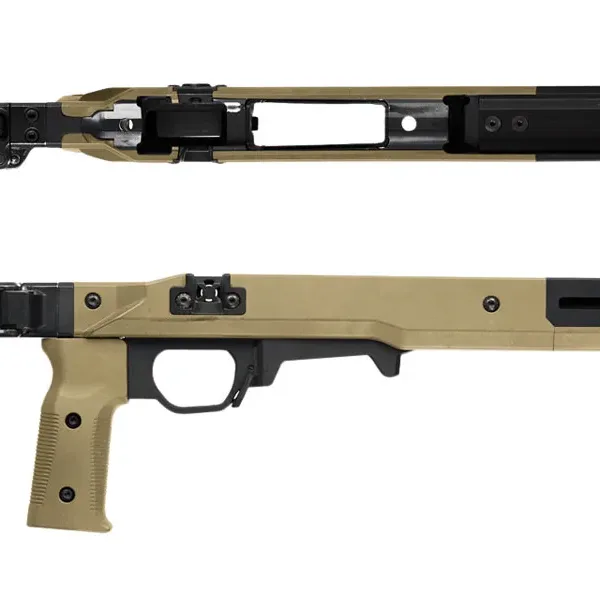 Magpul MAG802-FDE Pro 700 Stock Folding Flat Dark Earth Synthetic for Remington 700 SA