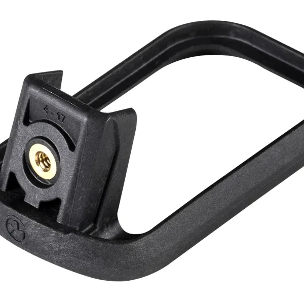 Magpul MAG932-BLK GL Enhanced Mag Well  Compatible w/Gen4 Glock 17/22/31/34/35/37 Black Polymer