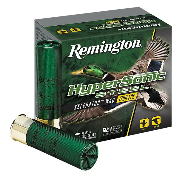 Remington Ammunition 26799 HyperSonic Steel 12Gauge 3.50" 1 3/8oz 4Shot 25 Per Box/10 Case