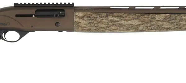 TriStar 24152 Viper G2 Turkey 20 Gauge 3" 5+1 24" Barrel, Bronze Cerakote Receiver, Mossy Oak Bottomland Fixed Pistol Grip Stock, Includes 4 MobilChoke