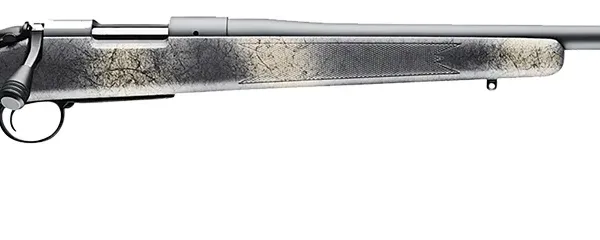 Bergara Rifles B14S522SP B-14 Wilderness Ridge SP 6.5 Creedmoor 4+1 18" Threaded, Sniper Gray Cerakote Barrel/Rec, SoftTouch Woodland Camo Synthetic Stock, Omni Muzzle Brake