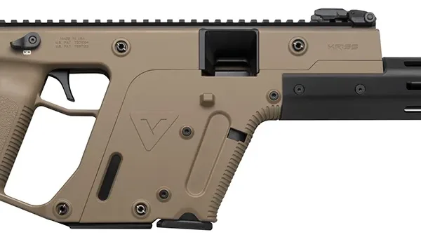 Kriss USA KV22CFD00 Vector 22 Gen II CRB Full Size 22 LR 10+1 16" Black Chrome Moly Barrel Flat Dark Earth Cerakote Aluminum Receiver Flat Dark Earth 6 Position Stock Right Hand