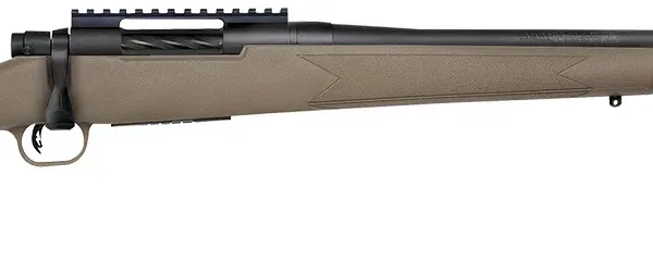 Mossberg 28090 Patriot  6.5 PRC Caliber with 4+1 Capacity, 24" Threaded/Fluted Barrel, Matte Blued Metal Finish & Flat Dark Earth Synthetic Stock Right Hand (Full Size)