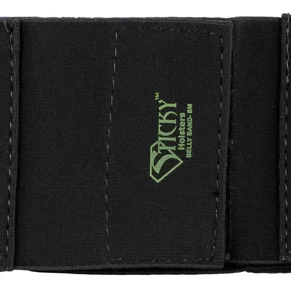 Sticky Holsters BBSM Belly Band  Black 24"-34" Small