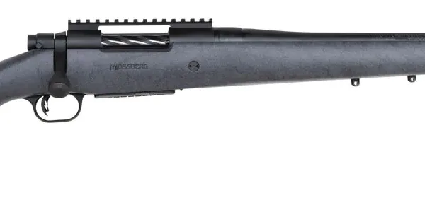 Mossberg 28103 Patriot Long Range Hunter 6.5 Creedmoor Caliber with 5+1 Capacity, 22" Threaded/Fluted Barrel, Matte Blued Metal Finish & Sniper Gray Fixed Monte Carlo Stock Right Hand (Full Size)