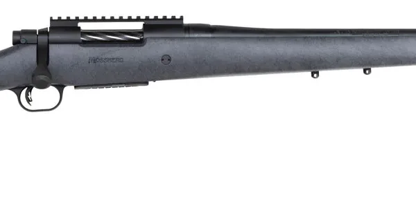 Mossberg 28104 Patriot Long Range Hunter 6.5 PRC Caliber with 4+1 Capacity, 24" Threaded/Fluted Barrel, Matte Blued Metal Finish & Sniper Gray Fixed Monte Carlo Stock Right Hand (Full Size)