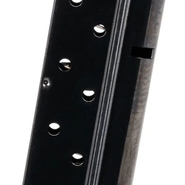 Mec-Gar MGCGOV9LCB Standard  Blued Detachable 8rd 9mm Luger for 1911 Officer