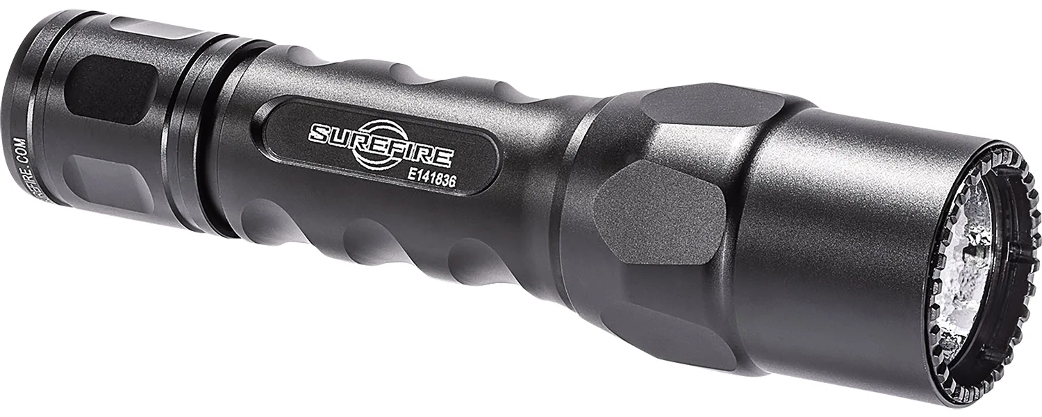 SureFire 6PXDBK 6PX Pro Black Anodized 15/600 Lumens White LED