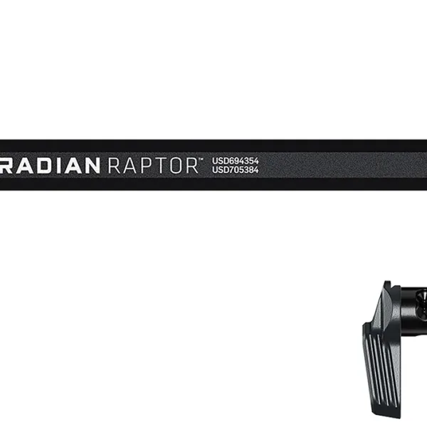 Radian Weapons R0664 Raptor  Charging Handle & 45/90 Talon Safety, Radian Gray, Ambi Controls, Fits Mil-Spec AR-15/M16 Platform