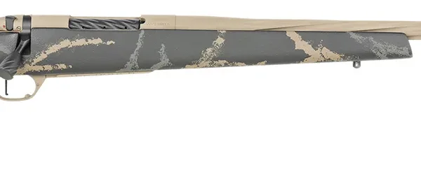 Weatherby MAM05N65CMR6B Mark V Accumark LTD 6.5 Creedmoor 4+1 22" Barrel, Burnt Bronze Cerakote Finish, Gray/Brown Accent Black Fixed Monte Carlo Stock