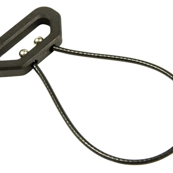 Blue Force Gear UWL325BK Universal Wire Loop Anodized Black 6061-T6 Aluminum 3.25"