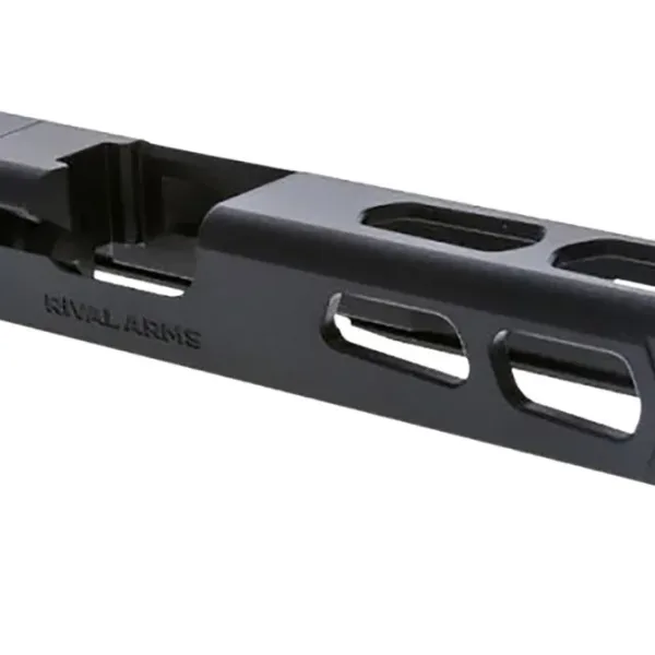 Rival Arms RA10G706A Precision Slide A1 fits Glock 34 Gen4 Docter Cut Black QPQ Case Hardened 17-4 Stainless Steel