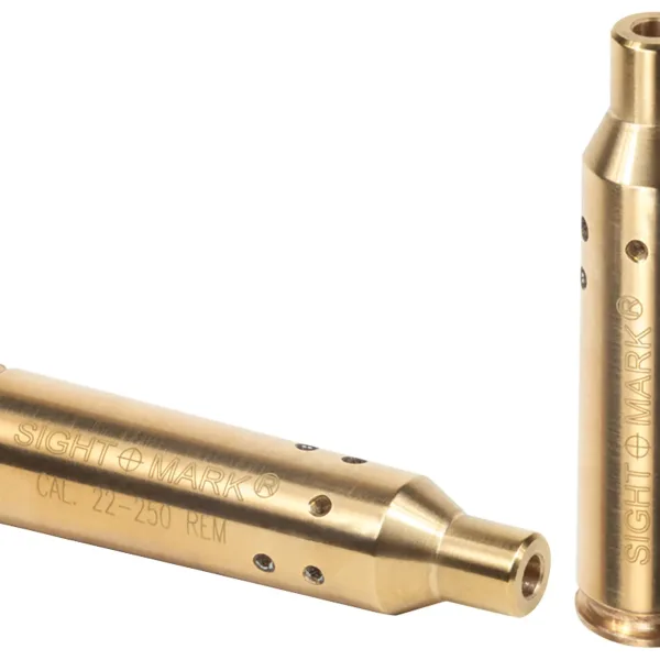 Sightmark SM39020 Boresight  Red Laser for 22-250 Rem, 6.5 Creedmoor Brass Includes Battery Pack & Carrying Case