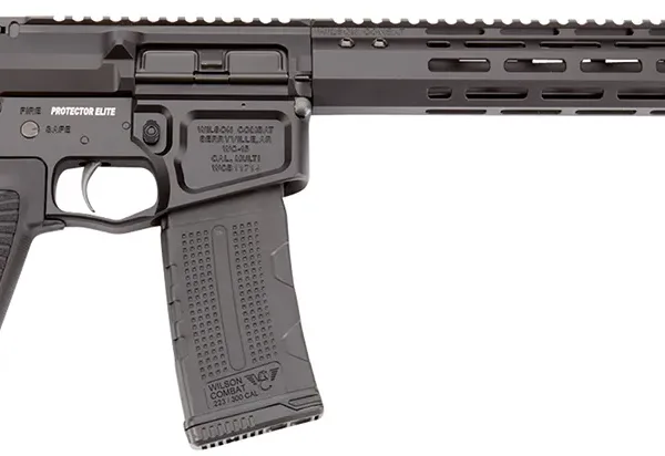 Wilson Combat TRPEC300HBL Protector Elite Carbine 300 HMR 30+1 16.25" Black Match Grade Barrel, Black Armor-Tuff Aluminum Receiver, Black Synthetic Wilson/Rogers Super Stoc Stock