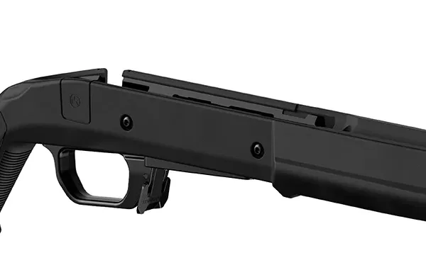 Magpul MAG1069BLKLT Hunter 110  Black Synthetic Fixed with Aluminum Bedding & Adjustable Comb for Savage 110 Short Action Left Hand