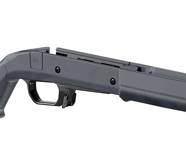 Magpul MAG1069-GRY-LT Hunter 110  Stock Fixed with Aluminum Bedding & Adj Comb Stealth Gray Synthetic Savage 110 Short Action Left Hand