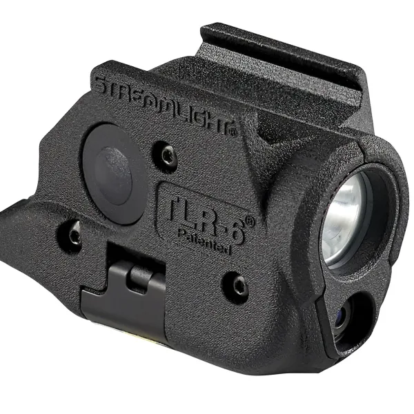 Streamlight 69286 TLR-6 Gun Light  Black 100 Lumens White LED/Red Laser Glock 43X MOS/48 MOS/43X/48
