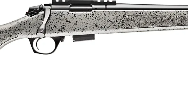 Bergara Rifles BMR003 BMR  Full Size 22 WMR 5+1/10+1 18" Matte Blued Steel Threaded Barrel & Drilled & Tapped Steel Receiver, Fixed Gray/Black Speckled Synthetic Stock