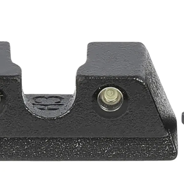 Meprolight USA 402203111 Hyper-Bright  Green Tritium Green Outline Front Sight-Green Tritium Black Outline Rear Sight Glock 42/43