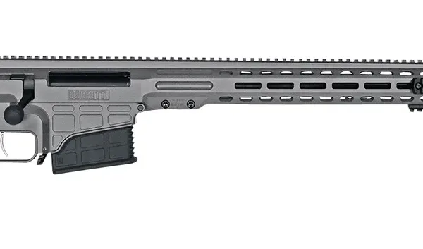 Barrett 18498 MRAD  6.5 Creedmoor 24" 10+1 Tungsten Gray Cerakote Gray Fixed Adjustable Comb Stock Black Polymer Grip Right Hand