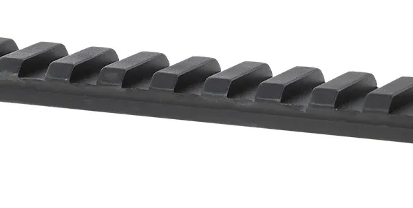 Talley PLM258725 Savage Picatinny Rail  Black Anodized Long Action 20 MOA