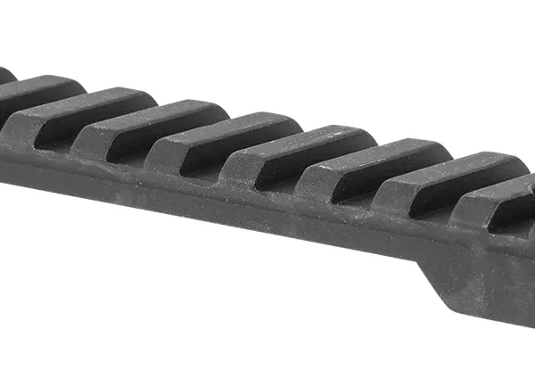 Talley PS0258725 Savage Picatinny Rail  Black Anodized Short Action 0 MOA
