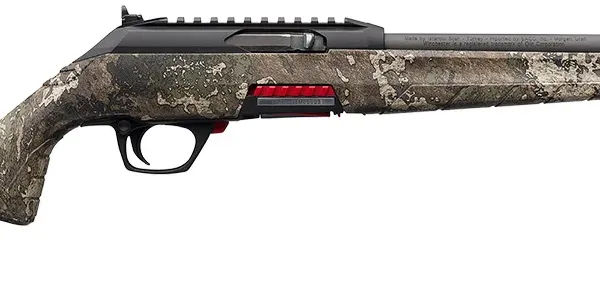 Winchester Repeating Arms 521110102 Wildcat  22 LR 10+1 18" Recessed Target Crown Barrel, Polymer Receiver, Integral Picatinny Rails, Ambidextrous Controls, TrueTimber Strata Synthetic Stock