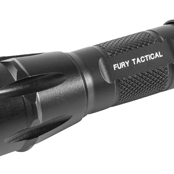 SureFire FURYDFT Fury Dual Fuel Tactical  Black Anodized 1,100/1,500 Lumens White LED