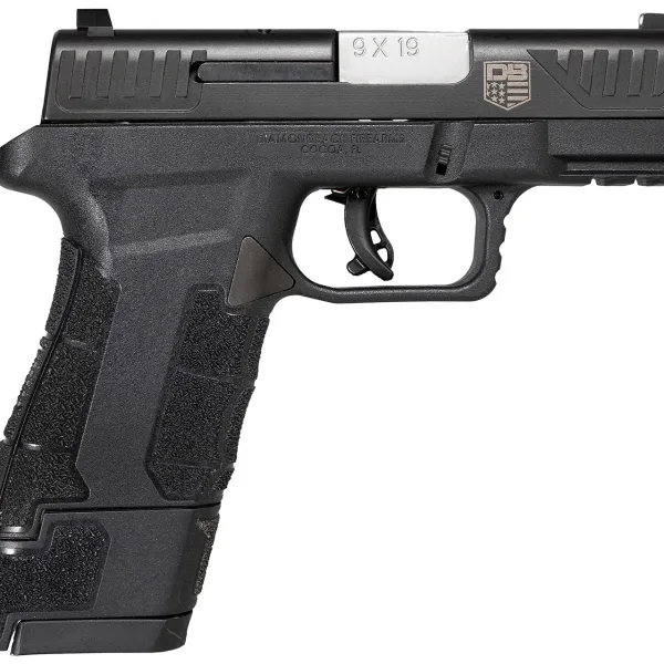 Diamondback DB0300P001 AM2  Sub-Compact Frame 9mm Luger 12+1/17+1, 3.50" Stainless Steel Barrel, Black Nitride Serrated Stainless Steel Slide, Black Polymer Frame w/Picatinny Rail & Polymer Grip