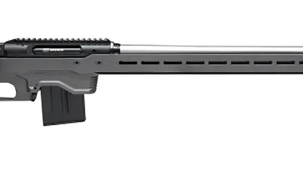Savage Arms 57892 Impulse Elite Precision 300 Win Mag 5+1 30" Stainless Barrel, Matte Black Nitride Rec, Gray Cerakote Adjustable MDT ACC Aluminum Chassis Stock