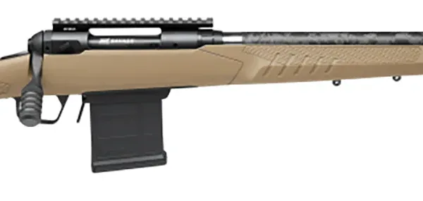 Savage Arms 57941 110 Carbon Tactical 308 Win 10+1 22" Carbon Fiber Wrapped Barrel, Matte Black Metal, Flat Dark Earth Fixed AccuStock with AccuFit