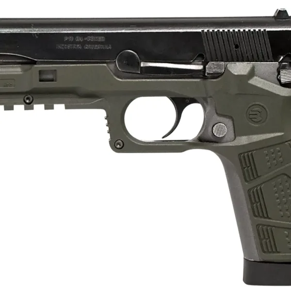 Recover Tactical HPC03 Grip & Rail System  OD Green Polymer Picatinny for Browning Hi-Power